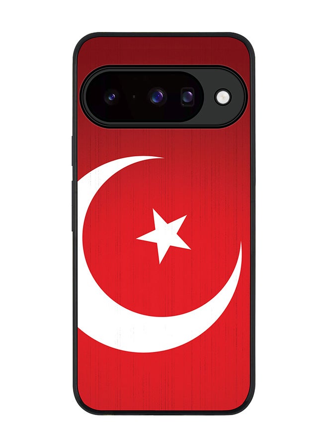 For Google Pixel 10 Case,Slim fit Camera Protection, Shockproof Thin Phone cover  - Flag Of Turkey